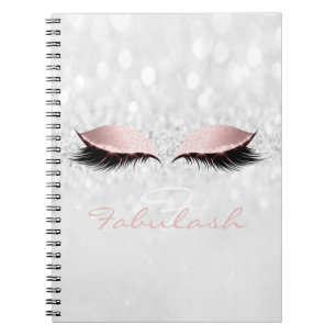 Carnet Maquillage Parties scintillant rose Fille Gris Mon
