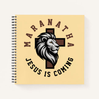 Carnet Maranatha Jesus is coming 