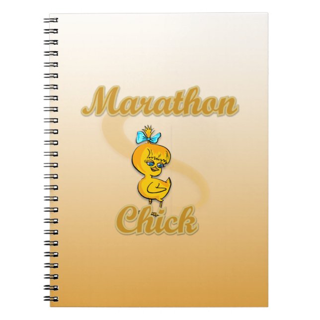 Carnet Marathon Chick (Devant)