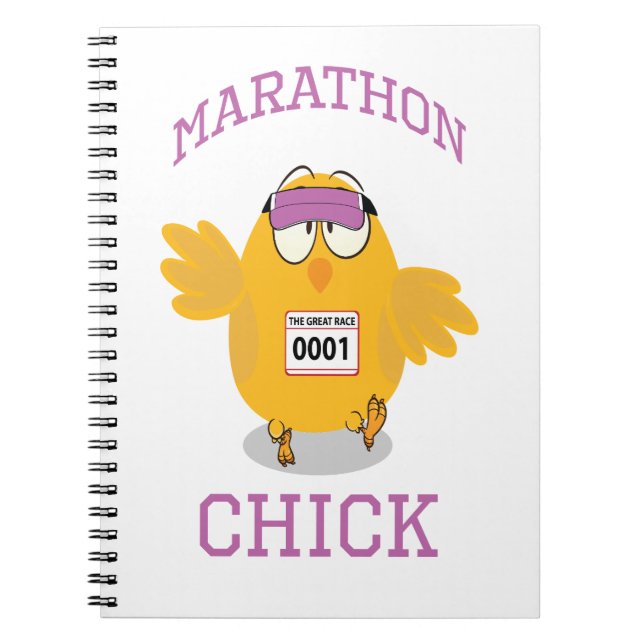Carnet Marathon Chick (Devant)