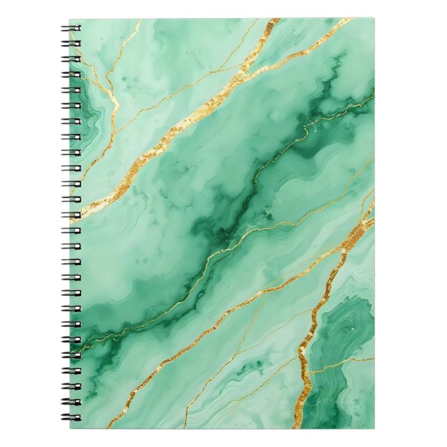 Carnet marble effect notebook (Devant)