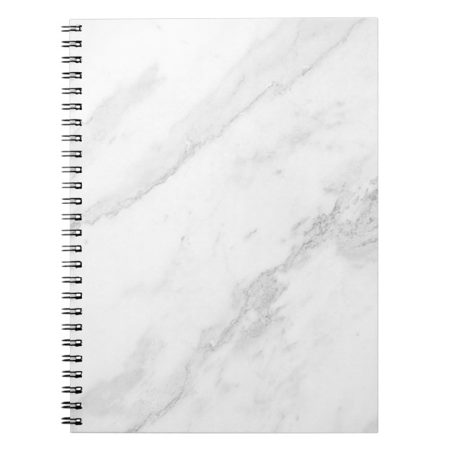 Carnet Marbre blanc (Devant)