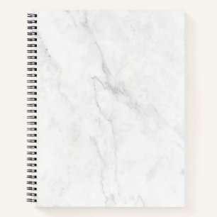 Carnet Marbre Blanc