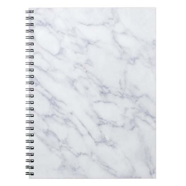 Carnet Marbre blanc (Devant)
