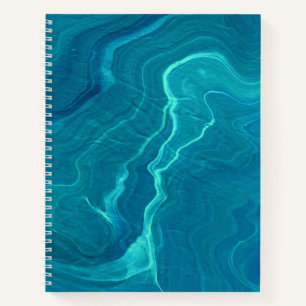 Carnet Marbre de marbre vert de mer