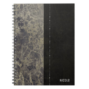 Carnet Marbre de verre Granite Shimmer Style design éléga