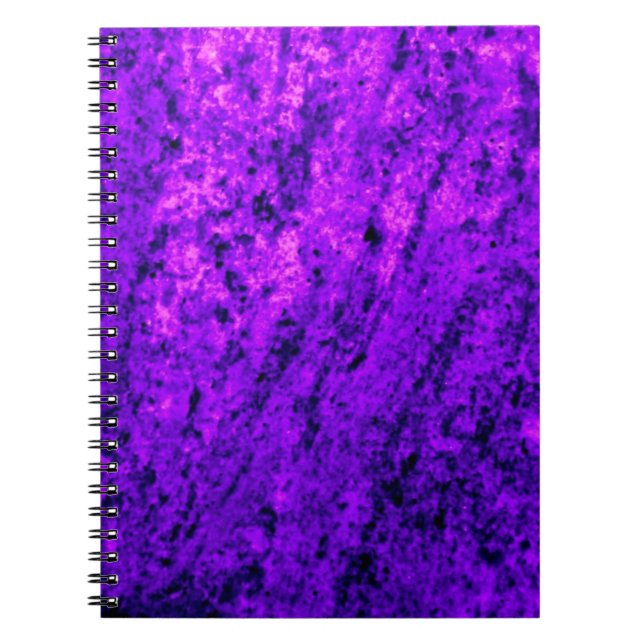 Carnet Marbre Rose Pourpré (Devant)