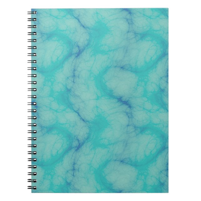 Carnet Marbre turquoise (Devant)