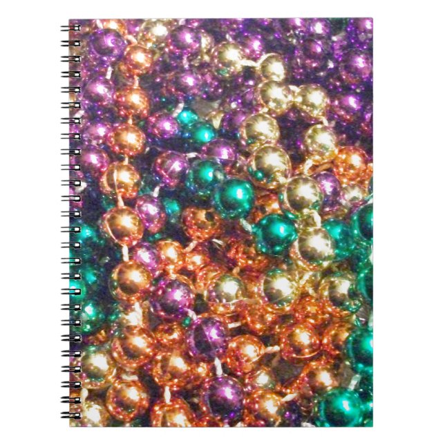 Carnet Mardi Gras Beads (Devant)