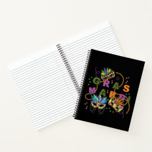 Carnet Mardi Gras moderne