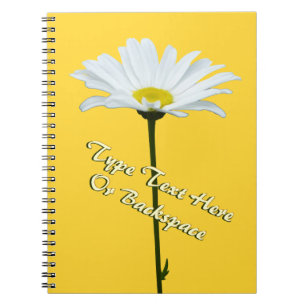 Carnet marguerite Carnet Fleur marguerite personna