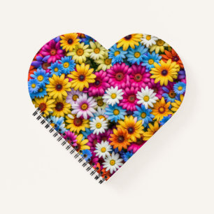Carnet Marguerites colorées #55 -