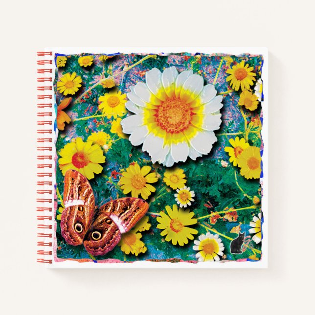 Carnet Marguerites Mai  (Devant)
