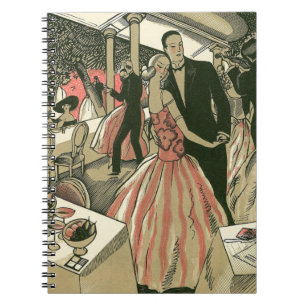 Carnet Mariage Art Déco vintage, Première Danse pour mari