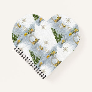 Carnet Mariage de Noël blanc Répétition design