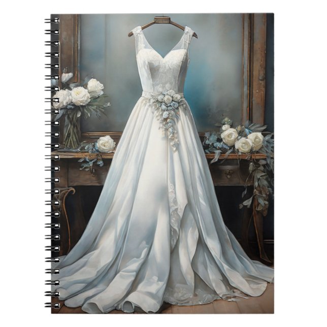 Carnet Mariage de robe blanche intemporel (Devant)
