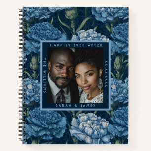Carnet Mariage de verdure d'accentation de oeillet coloré