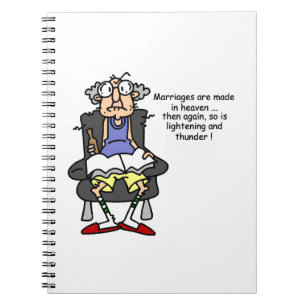 Carnet Mariage, Éclair, Humour tonnerre