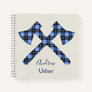 Carnet Mariage Usher gris et bleu