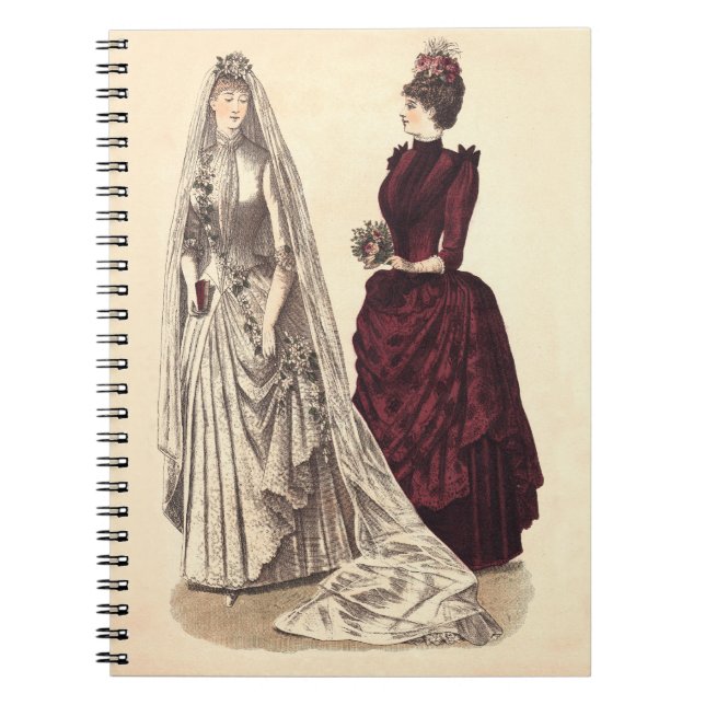 Carnet Mariage victorien (Devant)