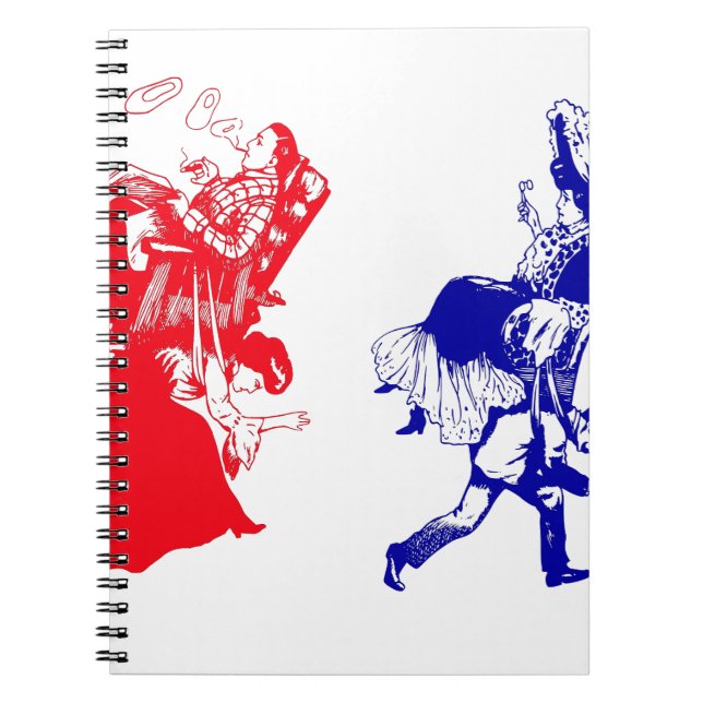 Carnet mariage victorien drôle (Devant)