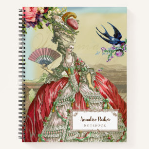 Carnet , Marie Antoinette d'inspiration française Person