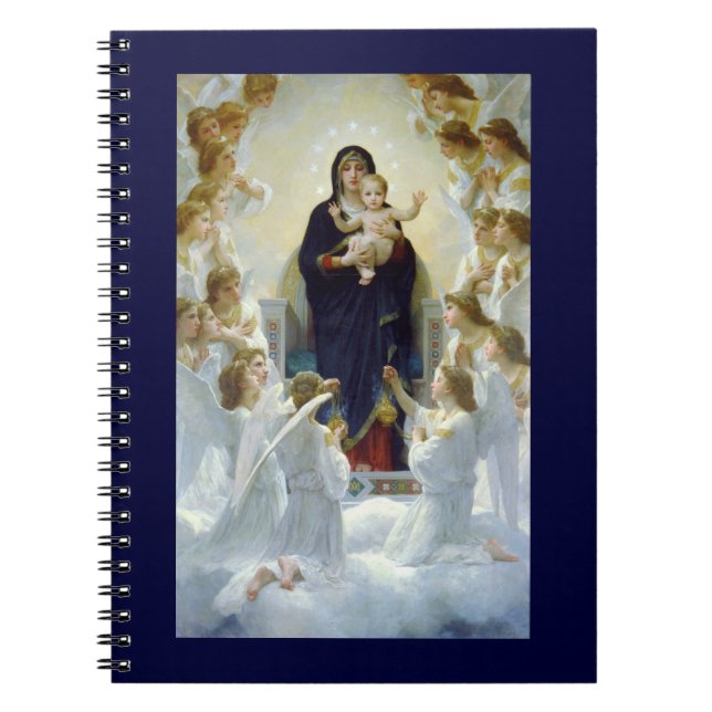 Carnet Marie avec les anges - Regina Angelorum (Devant)