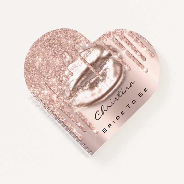 Carnet Mariée à être douce 16e gouttes Princesse maquilla (Devant)