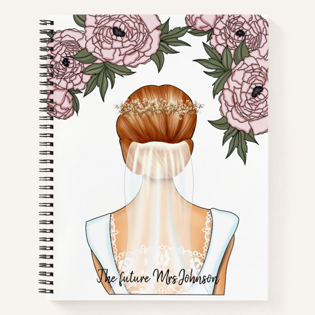 Carnet Mariée à être - Futur Mme Notebook (Mariée de Chev (Devant)