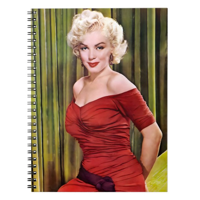 Carnet Marilyn poster vintage (Devant)