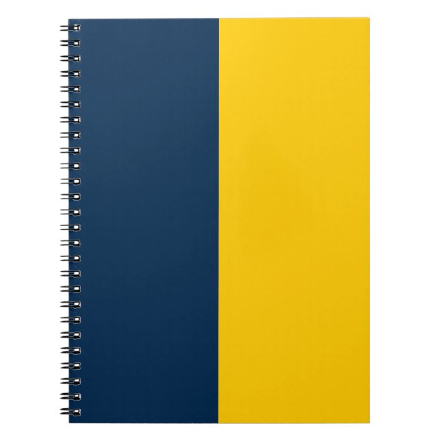 Carnet Marine & Gold PERSONNALISÉ (Devant)