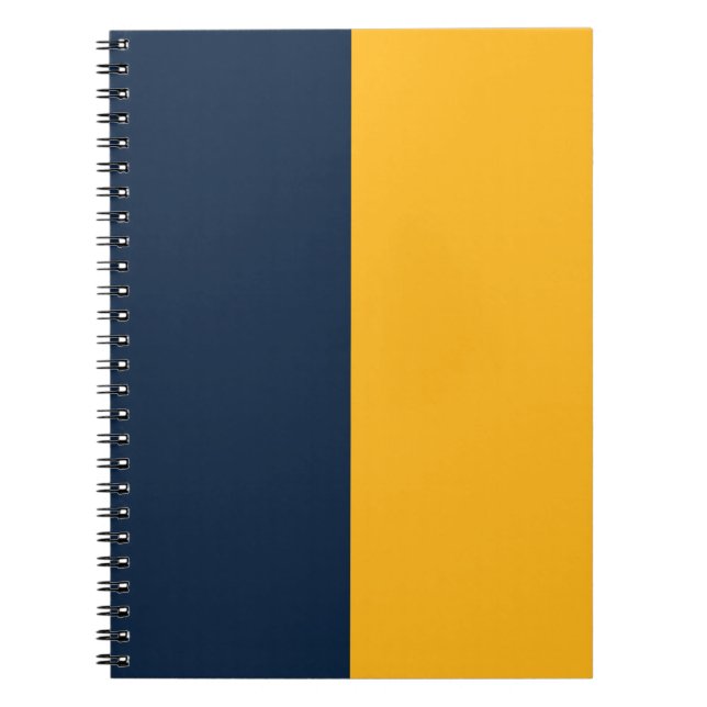 Carnet Marine & Gold PERSONNALISÉ (Devant)