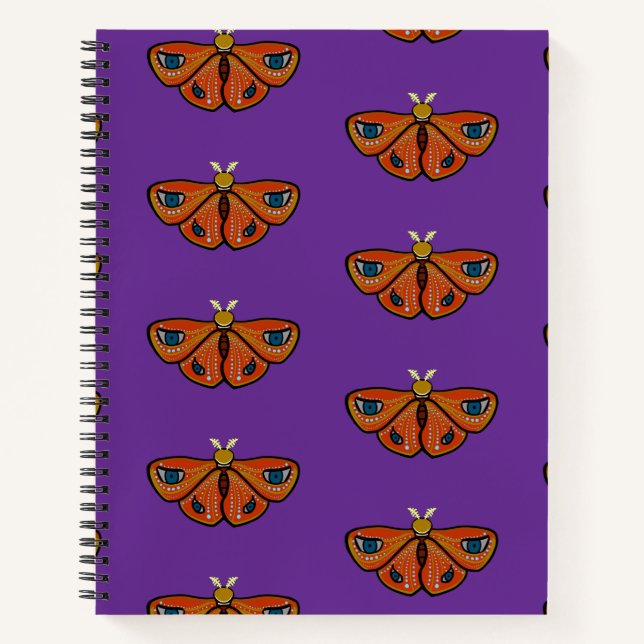 Carnet Mariposa Mística con Ojos (Devant)