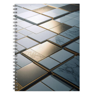 Carnet Marmor Gold Fliesen Luxus Geometrie
