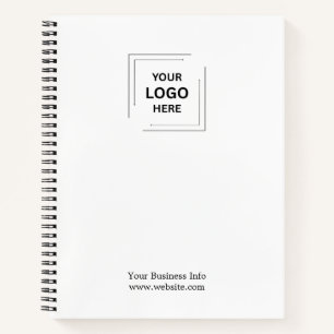 Carnet Marque d'entreprise commerciale   Votre logo moder