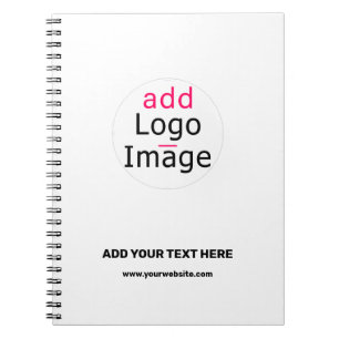 Carnet Marque moderne moderne tendance blanche