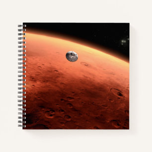 Carnet Mars Science Laboratory approchant Mars.