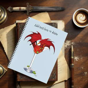 Carnet Martini Imaginaire Red Dragon