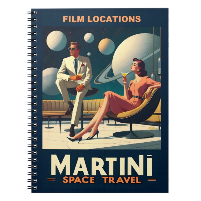 Carnet Martini Space Travel Affiches Emplacements du film (Devant)