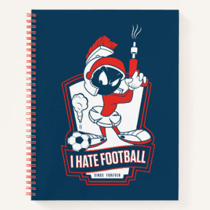 Carnet MARVIN LA MARTIEN ™ «Je déteste le football» Graph
