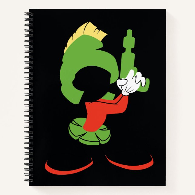 Carnet MARVIN MARTIAN™ Silhouette avec Raygun (Devant)