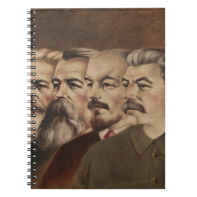 Carnet Marx, Engels, Lénine, et Stalin (Devant)