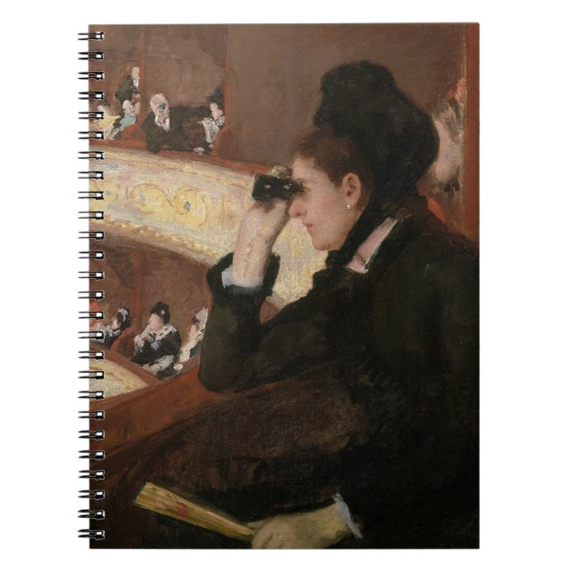 Carnet Mary Cassatt - Dans le loge (Devant)