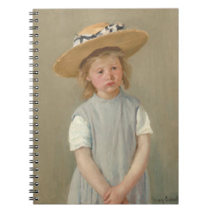 Carnet Mary Cassatt - Enfant dans un chapeau de paille