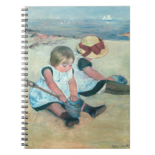 Carnet Mary Cassatt - Enfants jouant sur la plage