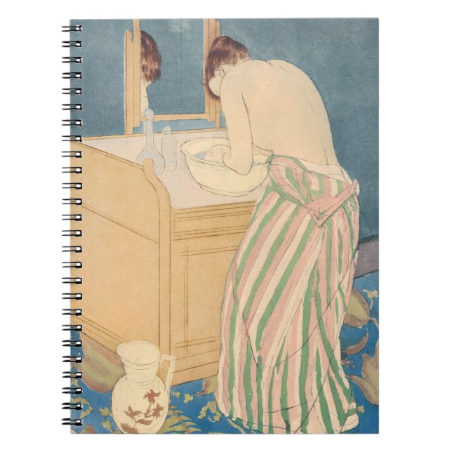 Carnet Mary Cassatt - Femme au bain (Devant)
