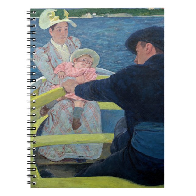 Carnet Mary Cassatt - La Partie en barque (Devant)