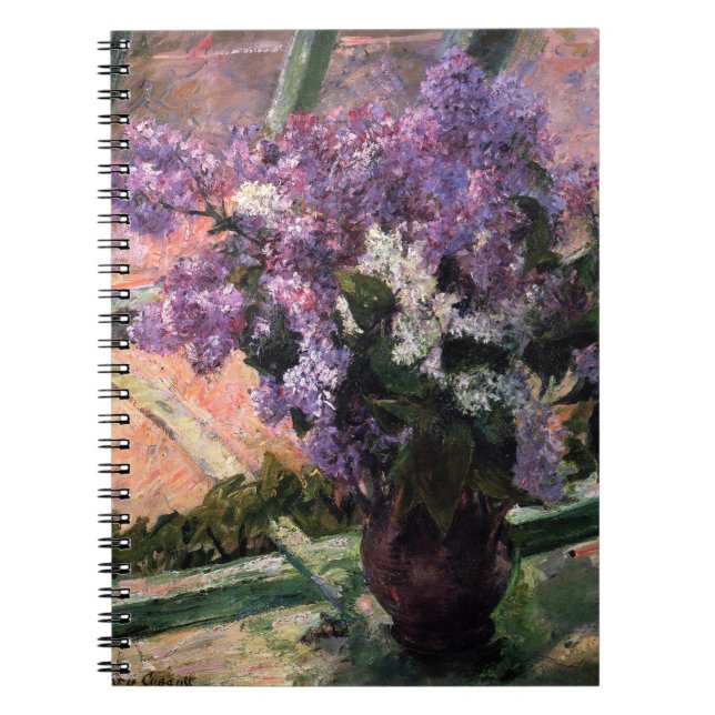 Carnet Mary Cassatt - Lilas dans une fenêtre (Devant)