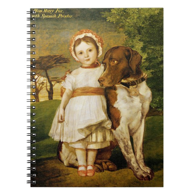 Carnet Mary Fox Avec Son Chien Pointeur Espagnol (G.F. Wa (Devant)