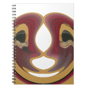 Carnet Masai Tribal Whirt Art Imprimer